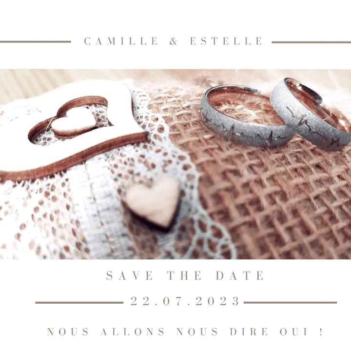 Faire part de mariage - 1