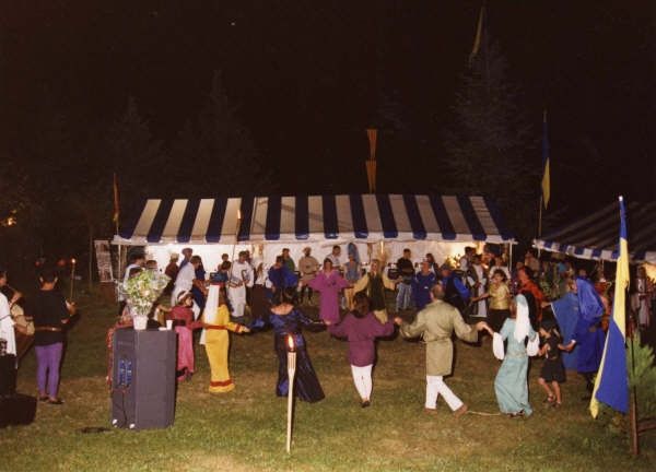 Le banquet du mariage médiéval