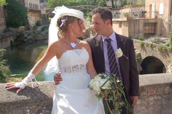 Les mariés sur le pont