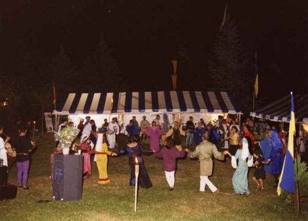 Le banquet du mariage médiéval