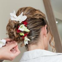Coiffure jour J dos droit