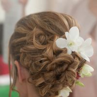 Coiffure jour J dos gauche