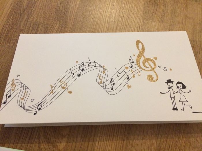 Nos faire-parts theme musique - 1