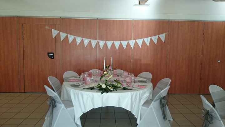 Table d'honneur 