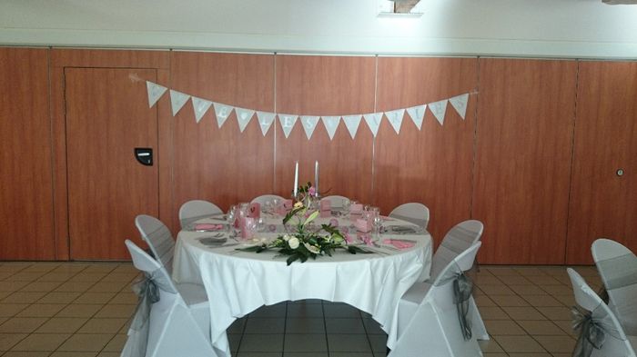 Table d'honneur 