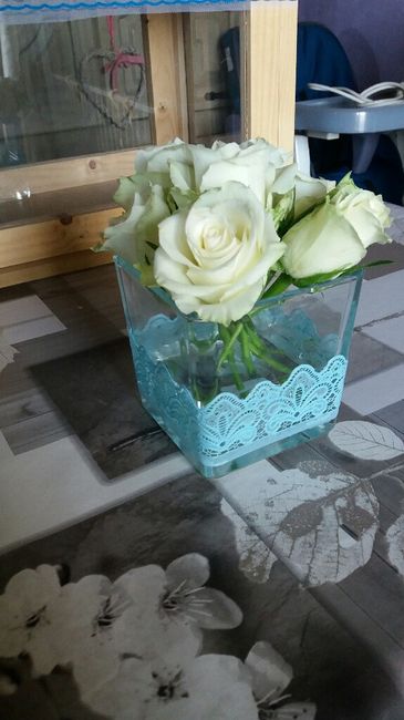 Essai table décorée - 2