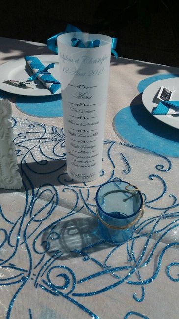 Essai table décorée - 6