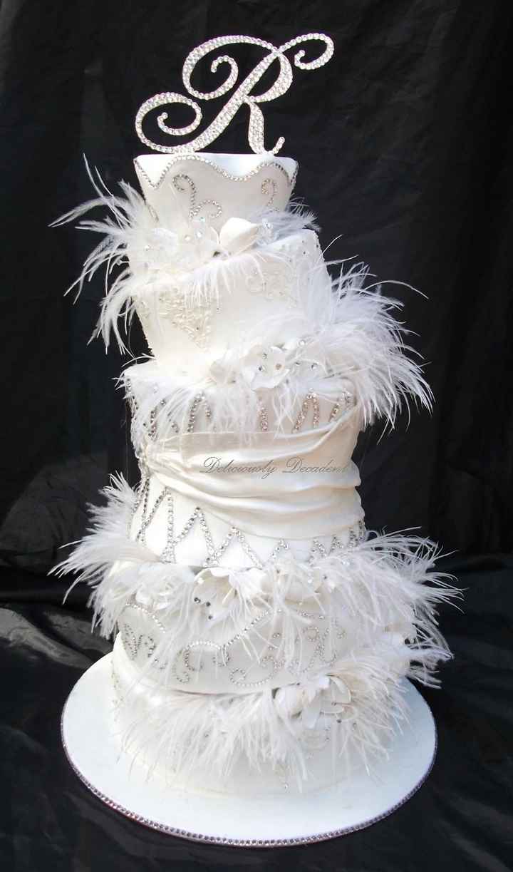 mon weeding cake