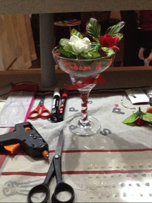 Essai centre de table