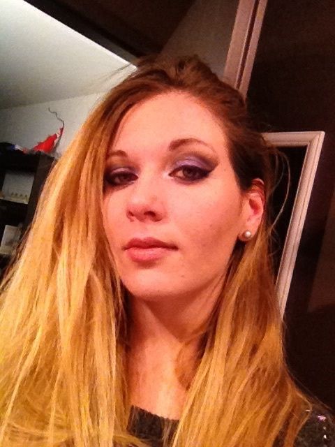 Entraînement make up de mon amie !