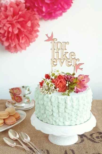 Wedding cake pastel 