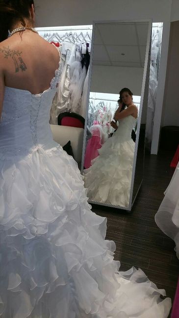 Dernier essai de ma robe avant le grand jour - 1