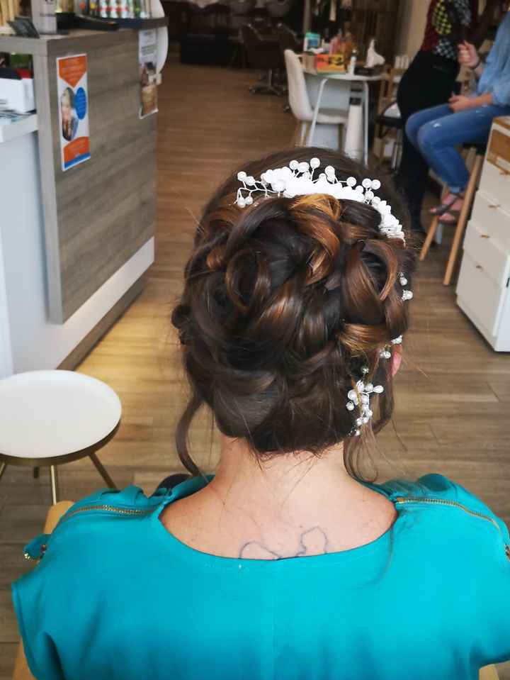 Test coiffure - avez vous fait plusieurs essais avant le jour j ? - 1