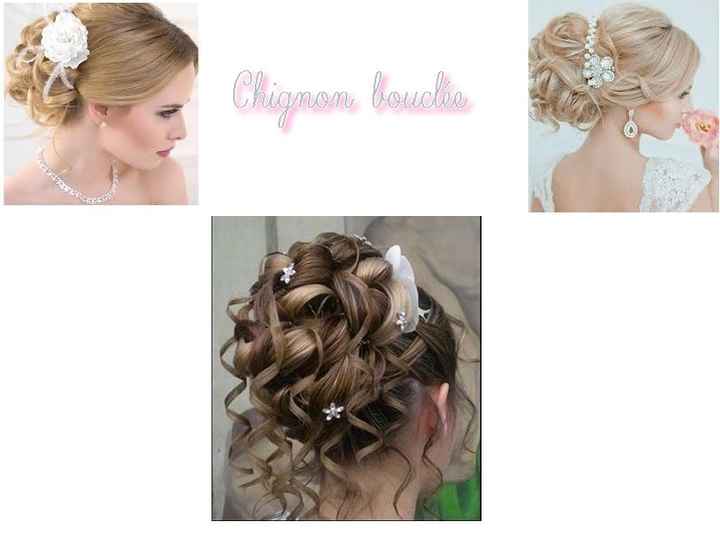 idée chignon
