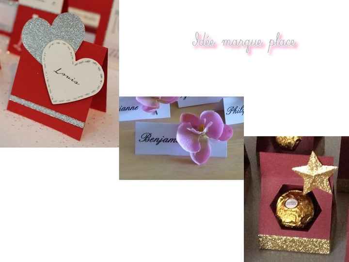 marque place 2 avec coeur (a la place de l'étoile) et orchidée a la place du ferrero