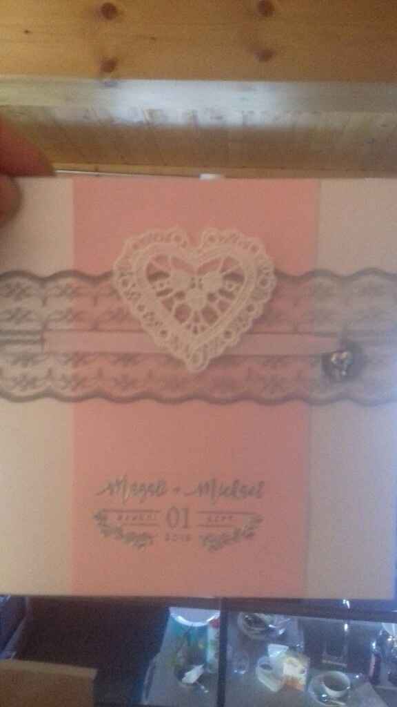 Faire part fait main..😍😍😍 - 2