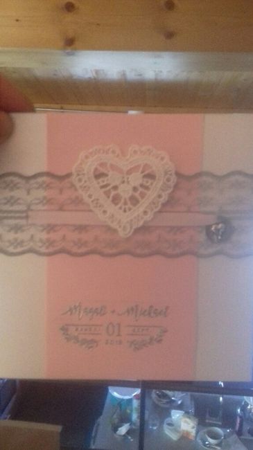 Faire part fait main..😍😍😍 - 2