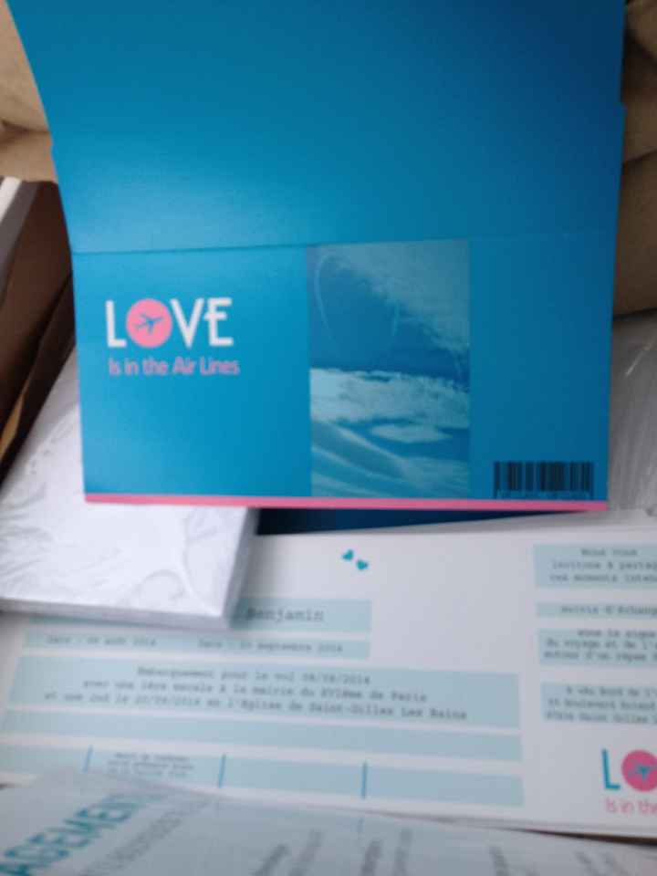 mon faire part theme voyage