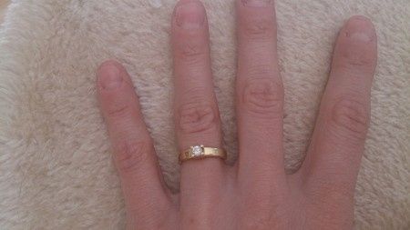 Qui porte une bague de fiançailles ? - 1