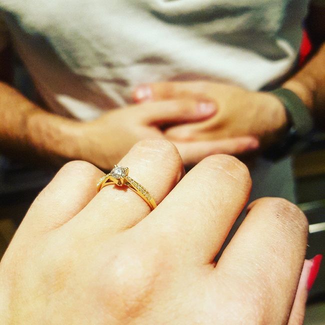 Montrez-moi votre bague de fiançailles 😍 - 1