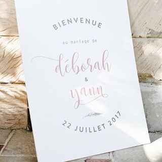 panneau de bienvenue 