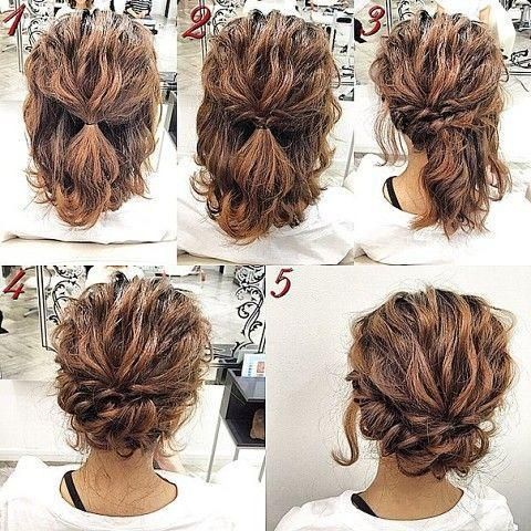 coiffure cheveux bouclés 