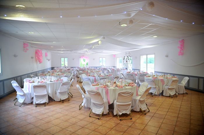 notre salle rose et blanche