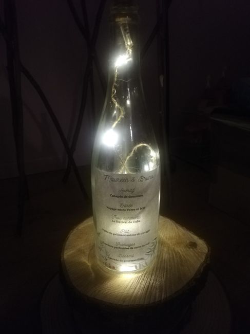 Menu mariage bouteille 4