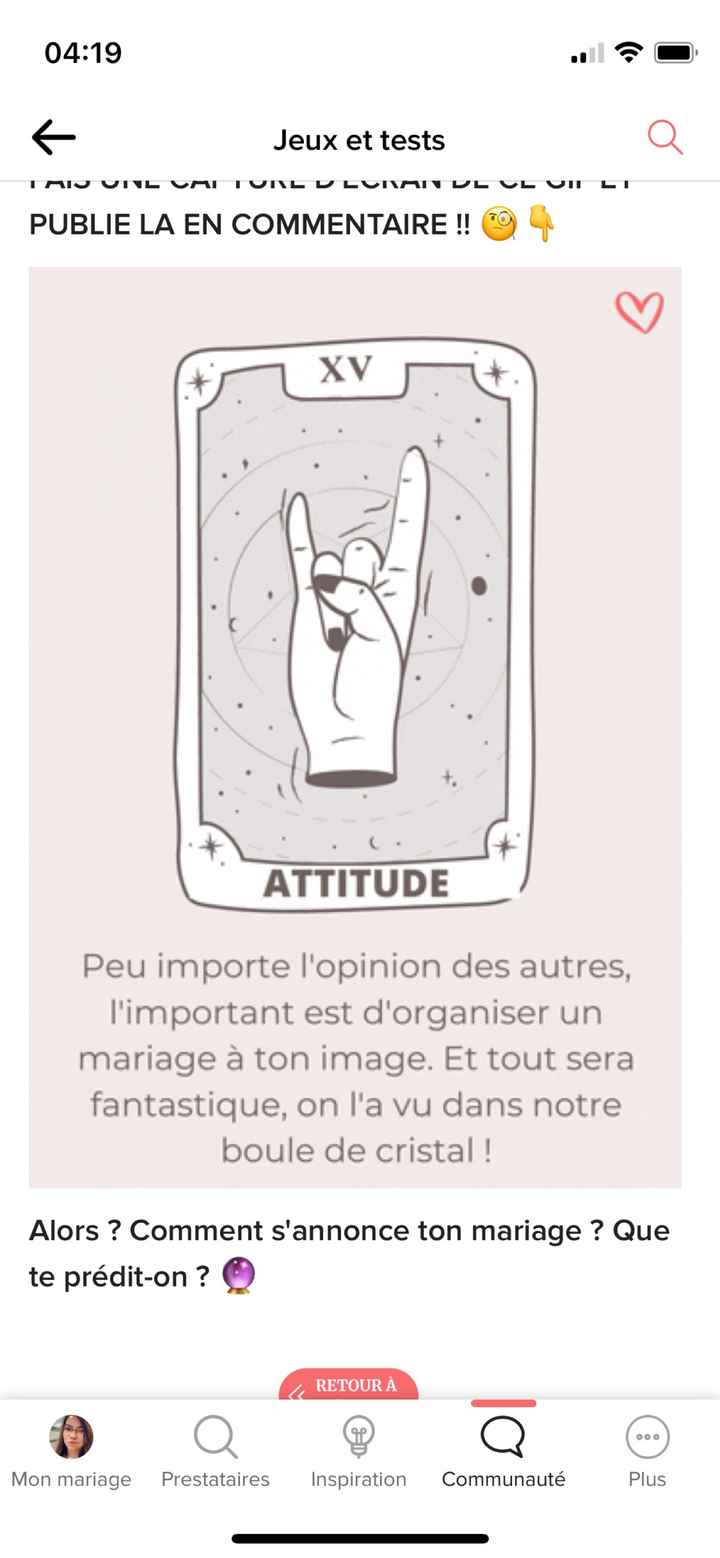 La chance te sourit 🔮😃 - 1