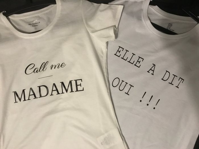 T-shirt "call me madame " - 1