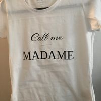 T-shirt "call me madame " - 2