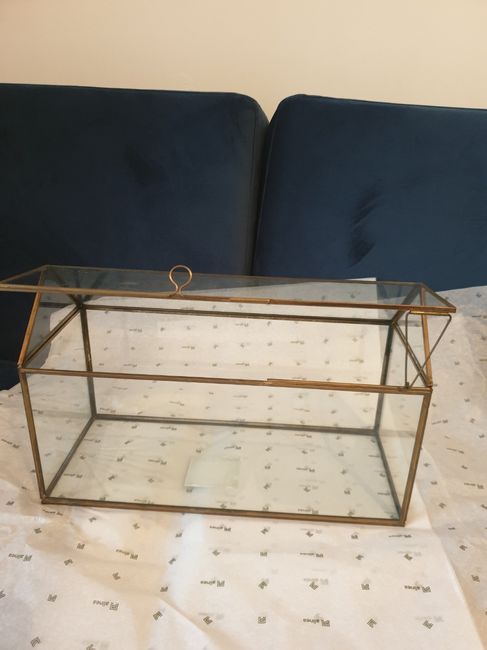 Urne laiton verre 2
