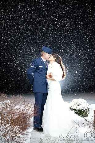 couple d'hiver