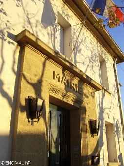 la façade de notre mairie