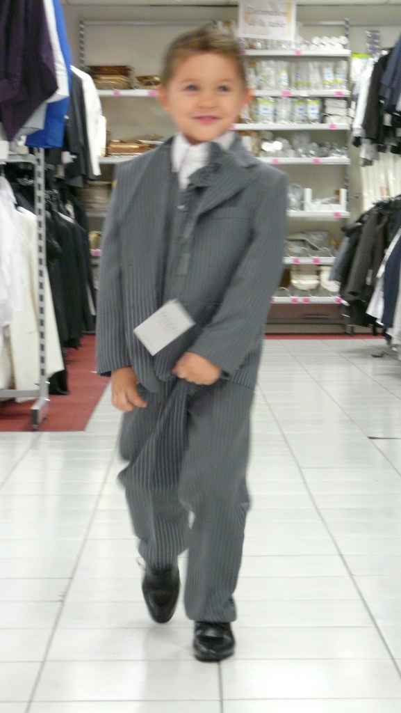 papa a dit: "descends ta veste"