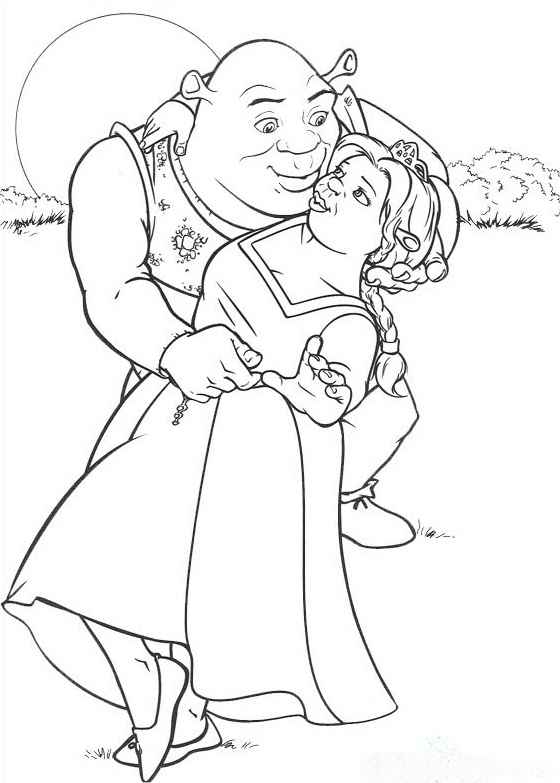 Shrek et Fiona