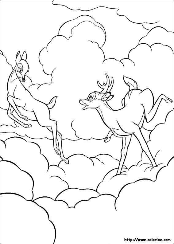 Féline et Bambi