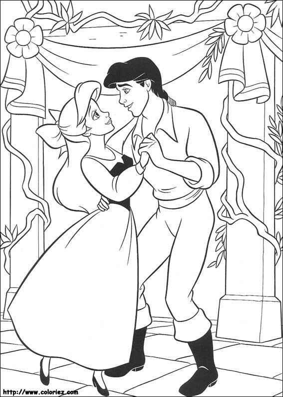 La petite sirène et son prince