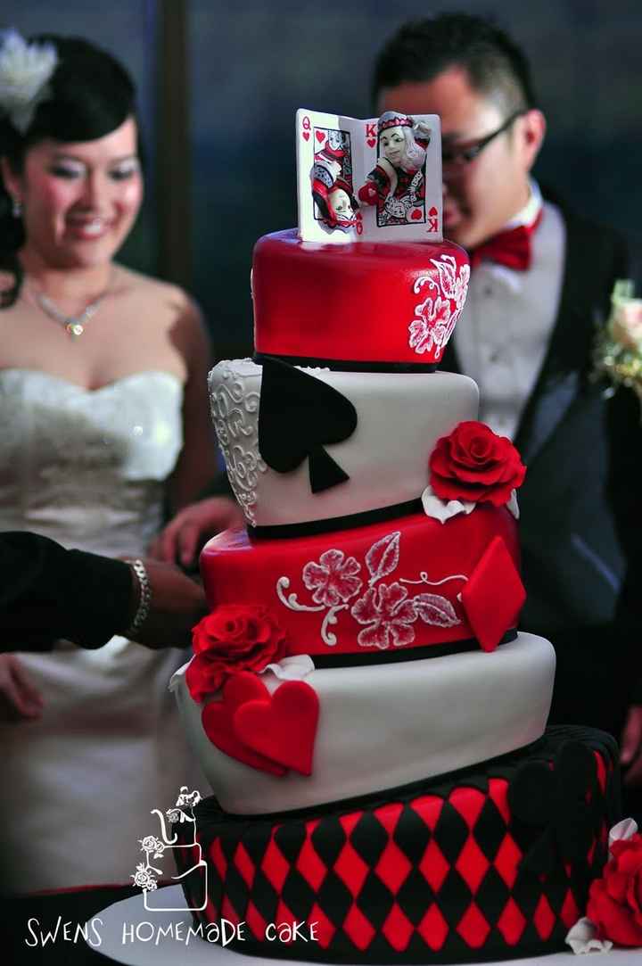 the wedding cake