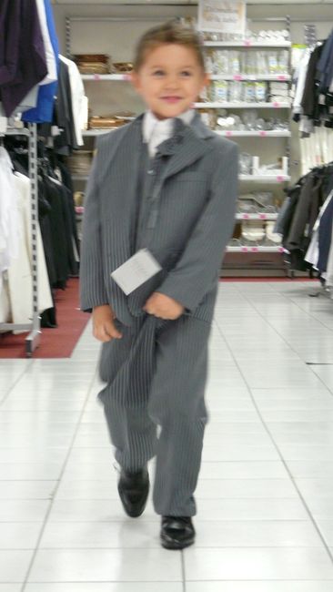 papa a dit: "descends ta veste"