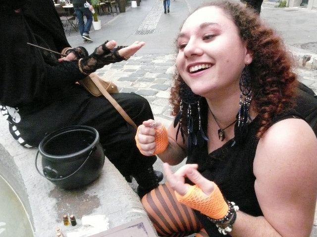 toujours en pleine préparation de la potion