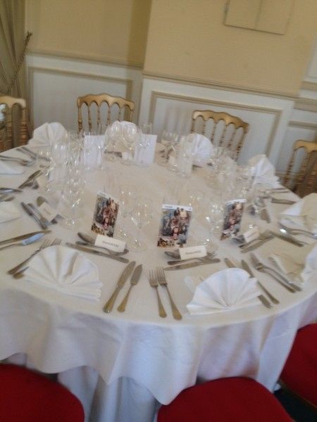 Salle repas château d'Aveny