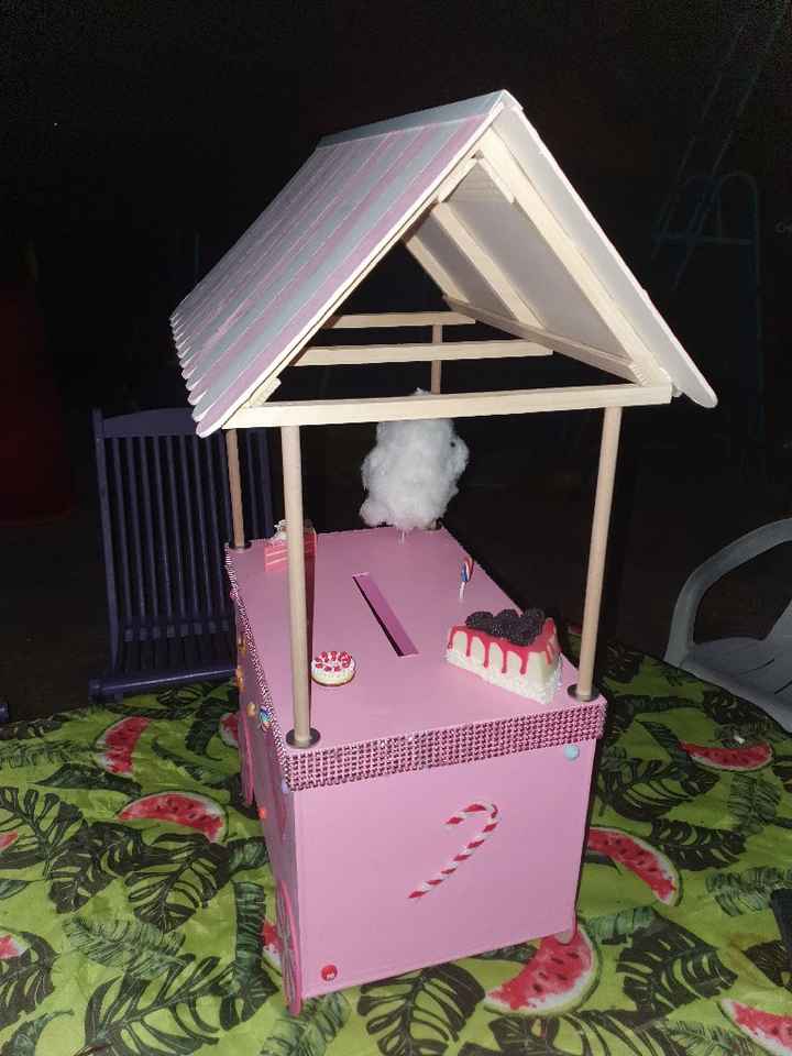 éVolution urne mariage thème gourmandise 🤪🍭 - 1