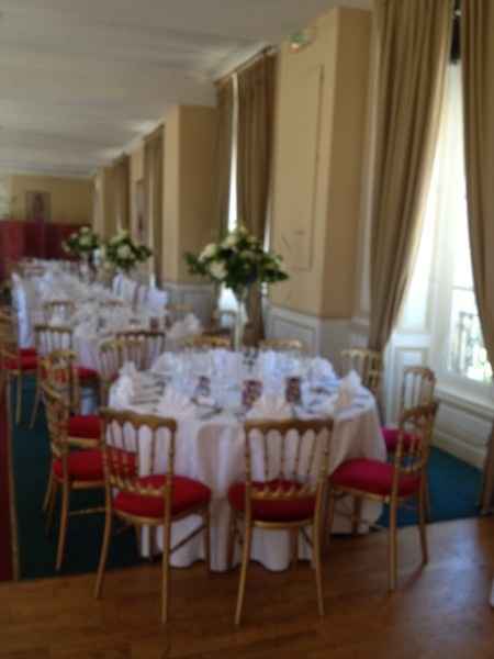 Salle repas château d'Aveny