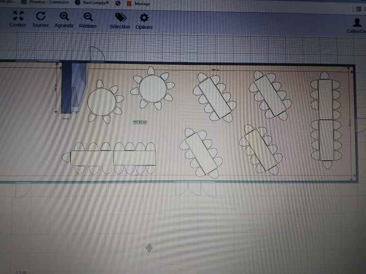 Plan de table. - 1
