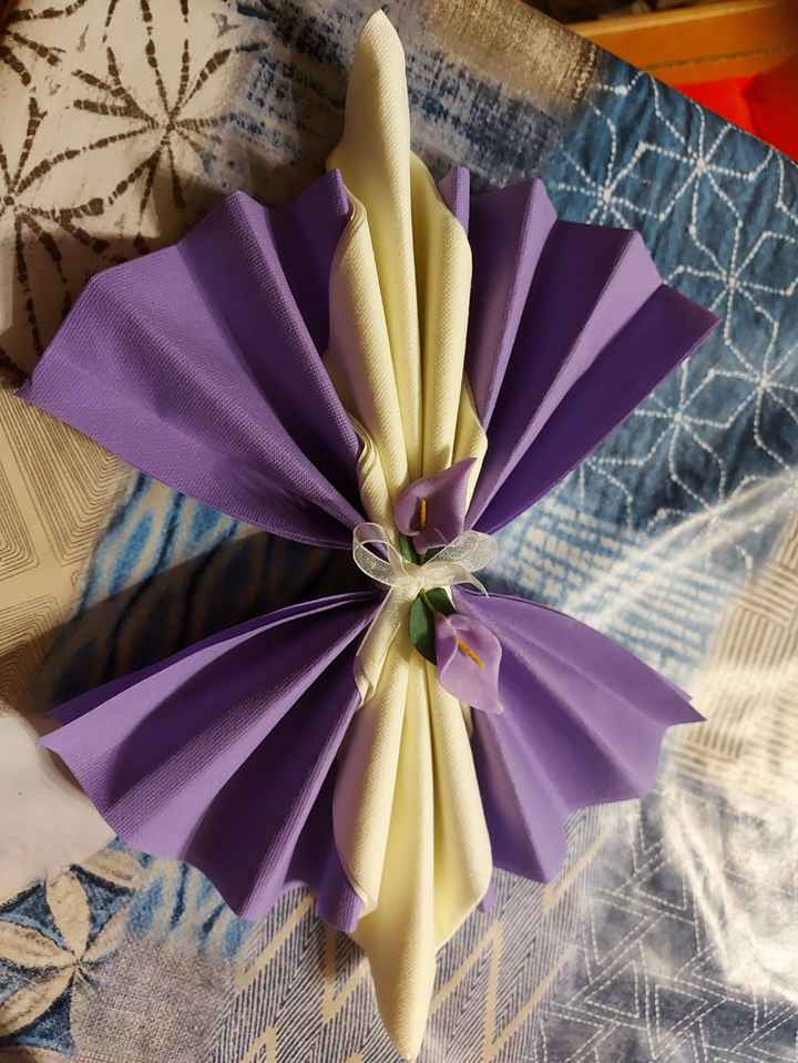 Pliage de serviette - 1