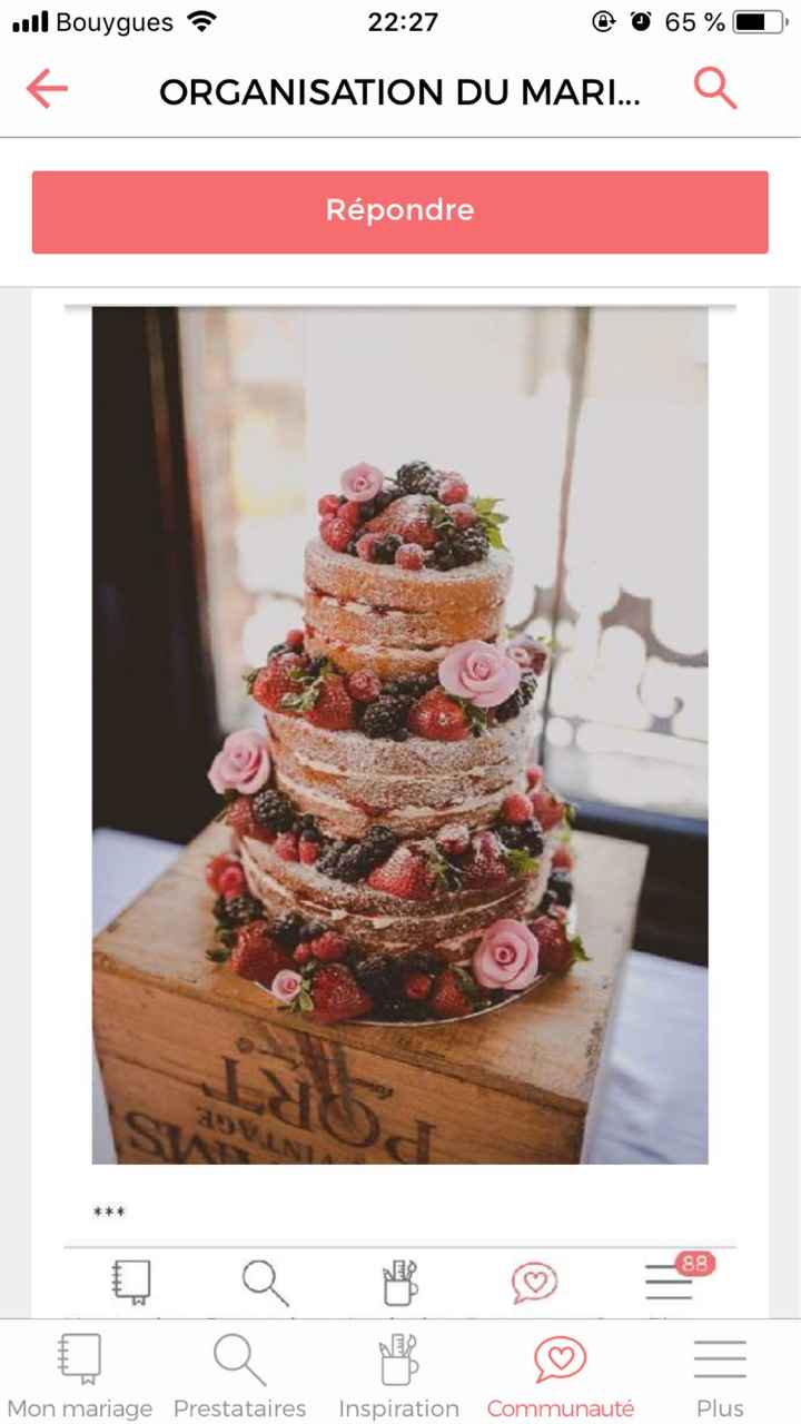 Gâteau - 1