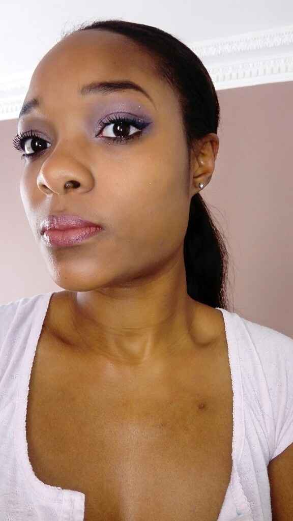 1er test maquillage fait par moi - 1