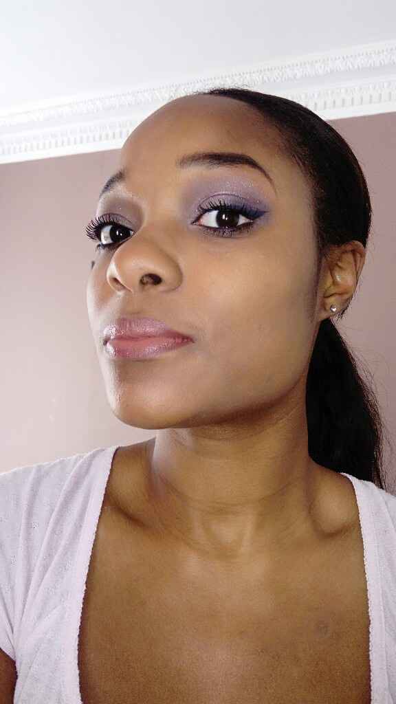 1er test maquillage fait par moi - 2