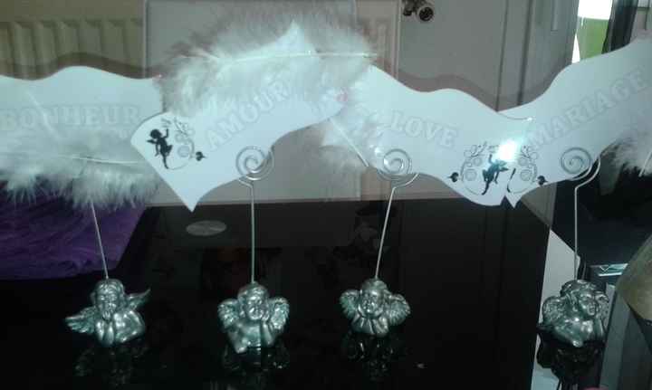 décoration pour la table des amoureux